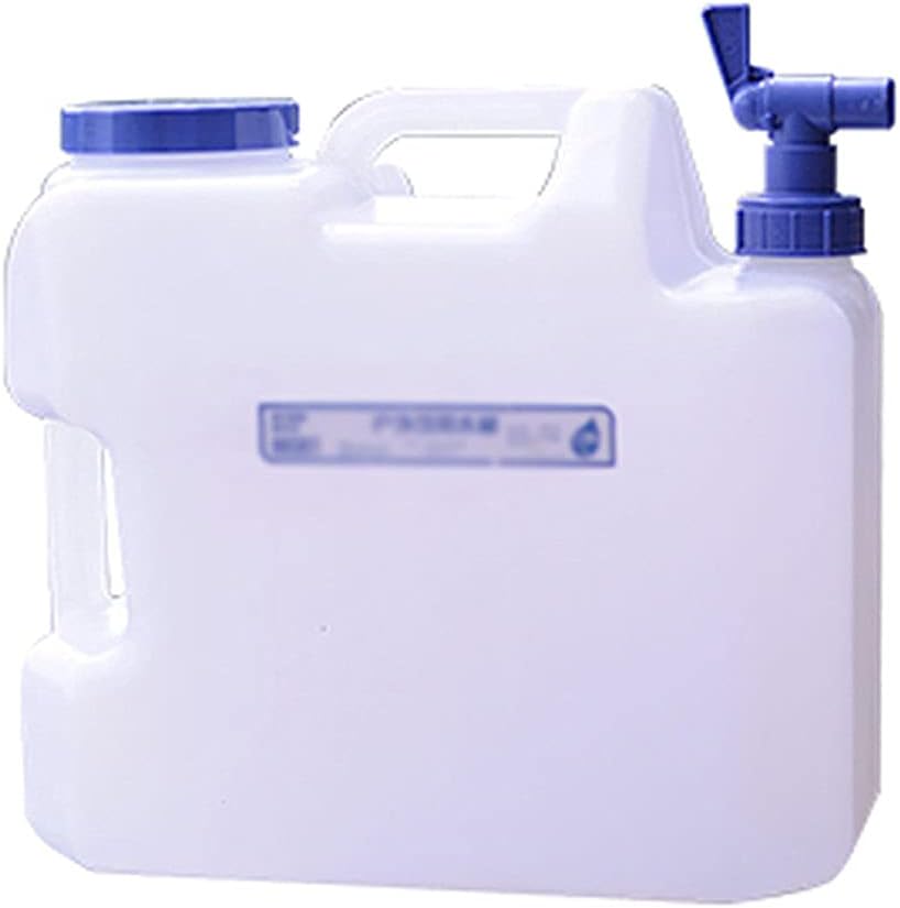 Water Storage Containers, Water Tank Portable Car Camping Water Tank Camping Hiking Water Bucket Portable Container Tap Carry Tank Container Storage 10L,15L,18L,23L with Lid Faucet Handle(18L)