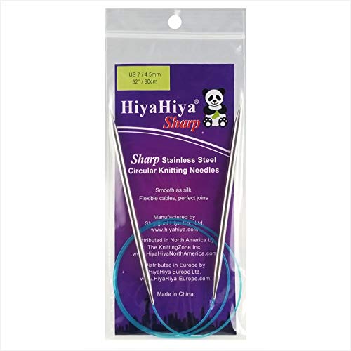 HiyaHiya Circular 32 inch (81cm) Sharp Steel...