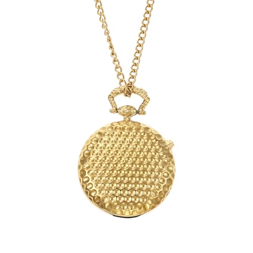 QINGQIAN Montre parlante anglaise adaptée aux personnes âgées et malvoyantes, dorée, style unisexe, doré, japonais