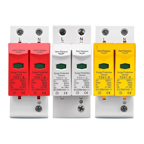 Parafoudre AC SPD 2P 275V protege les ordinateurs des coupures