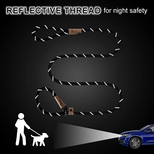 Petarea Slip Lead Dog Leash in Use