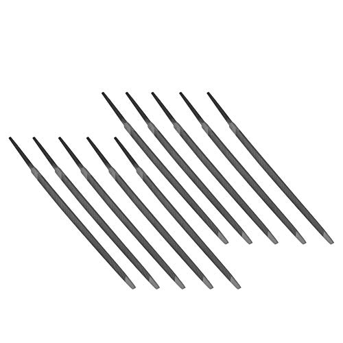 wosume Smalle Driehoek met hoge weerstand, Naaldbestanden, 5 duim Half Ronde Vlakke amp Equestrian Materiaal voor Paardensport - Afbeelding 3