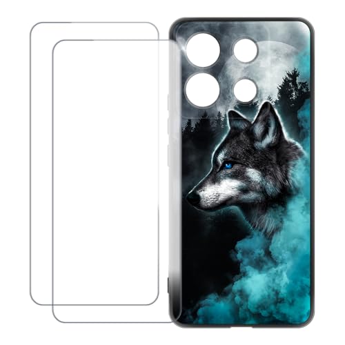 UOGNADGD Xiaomi Redmi Note 13 Pro 5G �Ƃ̌݊������� �J�X�^���J���t���P�[�X�{�����K���X�ی�t�B����2���t�� ? �Ռ��z�������h�~ (�T 1)