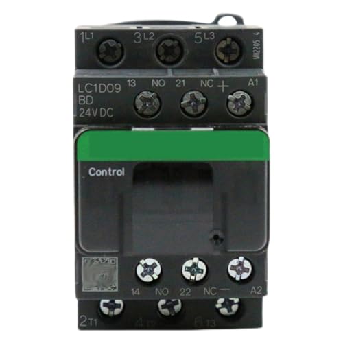 Contacteur CC LC1D12BDC bobine 24V triphasé commande moteur 9 A