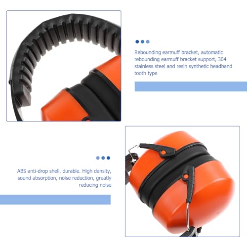 Casque antibruit isolant léger avec fixation frontale confortable - 7