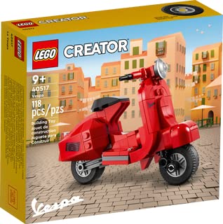Gioco portatile: la Vespa misura 9 cm di altezza, 12 cm di lunghezza e 6 cm di larghezza, per cui è possibile giocarci a casa o portarla dagli amici