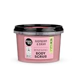 Organic Shop Body Scrub Natural Raspberry Cream and Sugar 250 ml