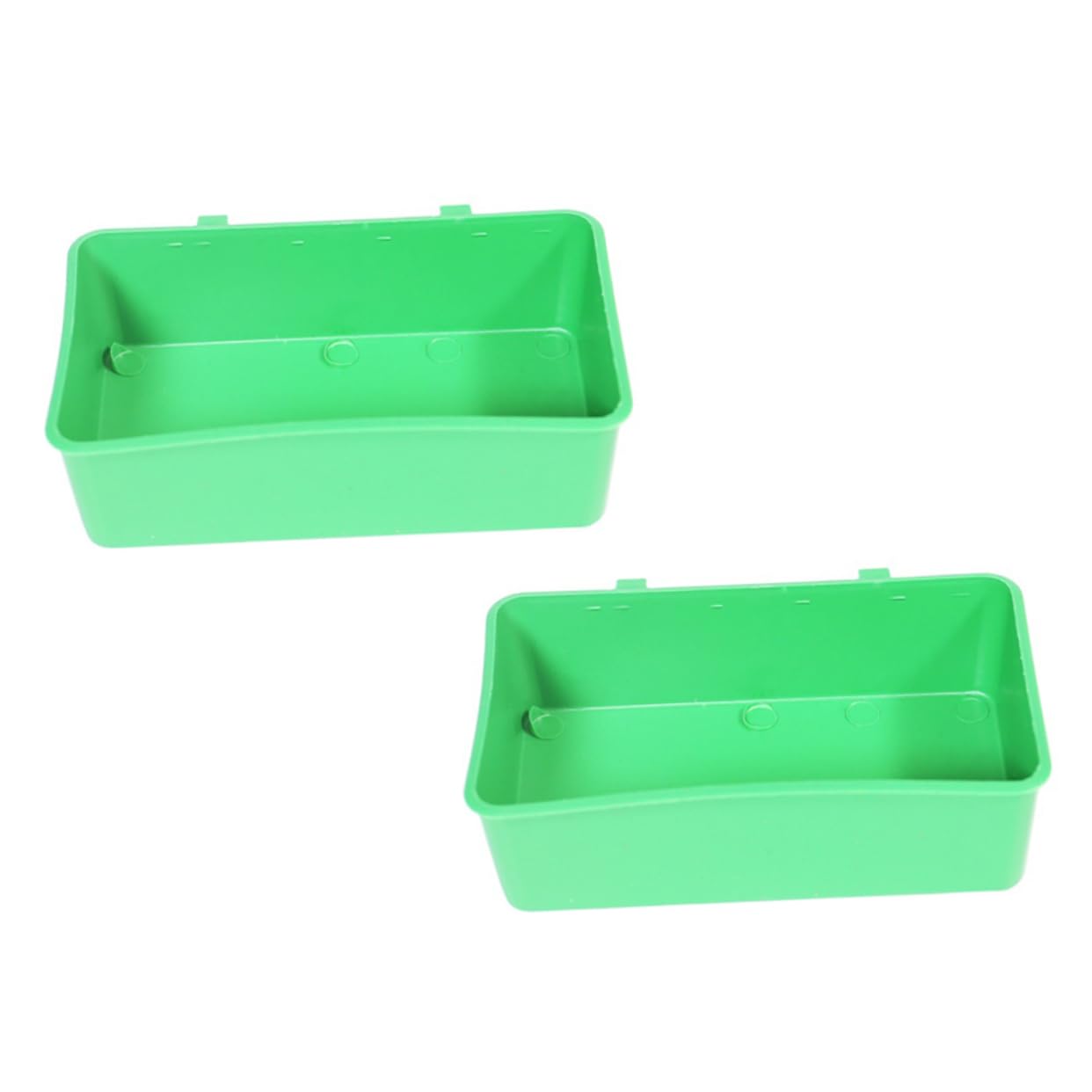 VICASKY 2Pcs Bird Bathtub Creative Bathing Basin for Birds Portable and Lightweight Design Safe and Non Tipping for Indoor and Outdoor Use Bright Color to Attract