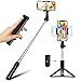 Produktbild Goigrn Selfie Stick mit Mini Handy Stativ, Aluminiumlegierung Stativ für Smartphone mit Bluetooth-Fernauslöser, Kompatibel mit iPhone 13 Pro Max/13 Pro/13/12 Pro/12/11, Galaxy S21/Note 20/S20 usw