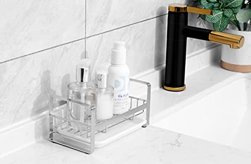 Vastland Sponge Holder For Kitchen Sink, Sink Caddy - Kitchen Organizer For Dish Sponge,Soap,Brush And More #TOP5