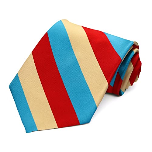 Image of tiemart Men's Striped Tie Standard Length
