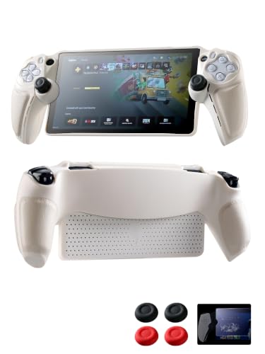Image of Thin Fit Designed for PlayStation Portal Case, Full Protective Slim Case Cover Compatible with PS Portal -White