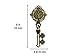 Angelitos de Mexico Big Saint Benedict Key for Home Protection Wall Decor Hang on Door House Blessing