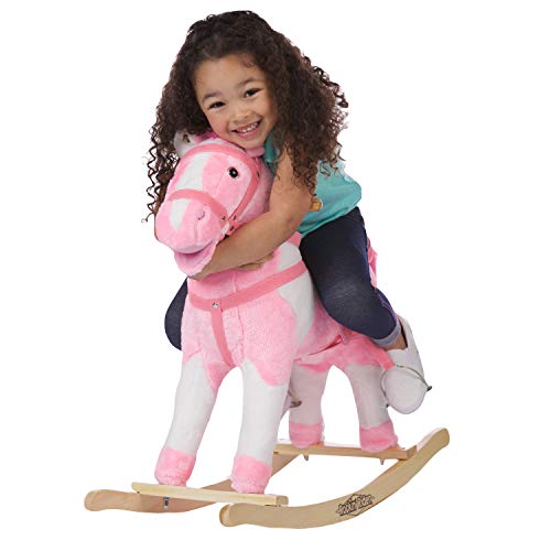 Rockin' Rider Tulip Rocking Horse White Large #TOP7