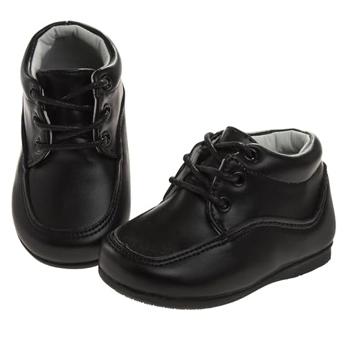 Josmo Baby-Boy's Unisex Infant Toddler First Walker Dress Shoes3