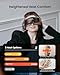 RENPHO Eyeris Shift, Eye Massager with Heat Eye Massager & Sleep Mask for Migraine, Birthday Gifts for Women/Men/Mom/Dad, Face Head Temple Mask with Heat, Compression for Relaxation