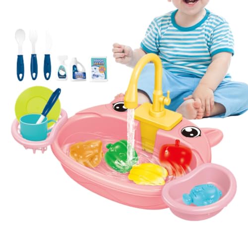 Fregadero infantil juguete para el patio que fomenta el aprendizaje exterior