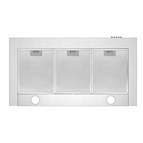 CIARRA-CBCS9301-Campana-Extractora-Cocina-90cm-de-Pared-100W-550-mh-Luz-LED-y-3-Velocidades-con-Filtro-de-Carbon-Acero-Inoxidable