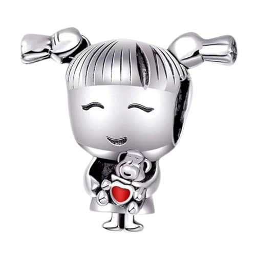 Lucky Boy Sterling Silver Child Birthday Love Charm for Pandora Charm Bracelet