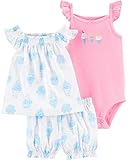 Carter's 3-Piece Little Short Set (Ice Cream, 24m)