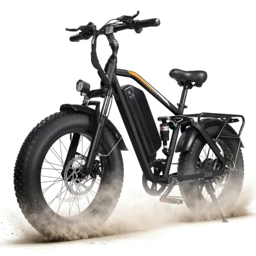 M300F Electric Bike for Adults & Teens, 52V 20” Electric Mountain Bike image 1
