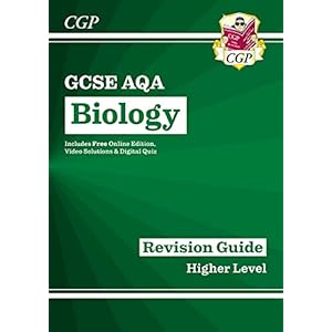 GCSE Biology AQA Revision Guide – Higher includes Online Edition, Videos & Quizzes: superb for the 2023 and 2024 exams…