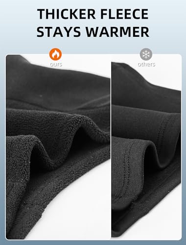 ROCKBROS Balaclava de inverno máscara de esqui para clima frio polar lã térmica balaclava máscara fa