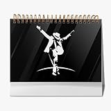 カレンダー マイケル ジャクソン 卓上カレンダー 2026年 新日本カレンダー リングカレンダー 壁掛け カラーラインメモ 小 年表付 タテ長ファミリー壁掛けカレンダー オリジナルカレンダー シンプル 実用的 家庭用 会社用 新年