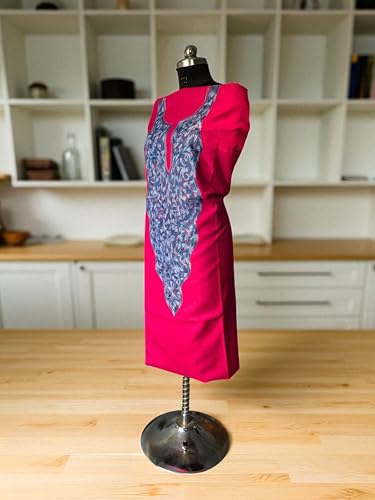 Image of Women Cotton Suits with Kashmiri Embroidery Unstitched Dress Material Salwar Suits