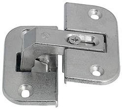 Hafele Pie-Cut Corner Hinges (10 Pairs)