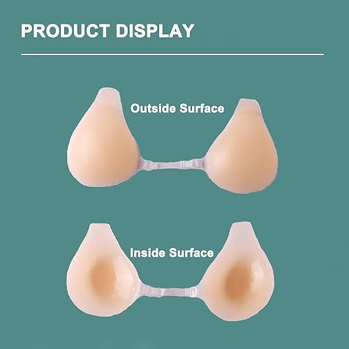 Miniatura 7 de Sticky Bra, Invisible Stick on Bras with Buckle for Women to Lift Breasts.