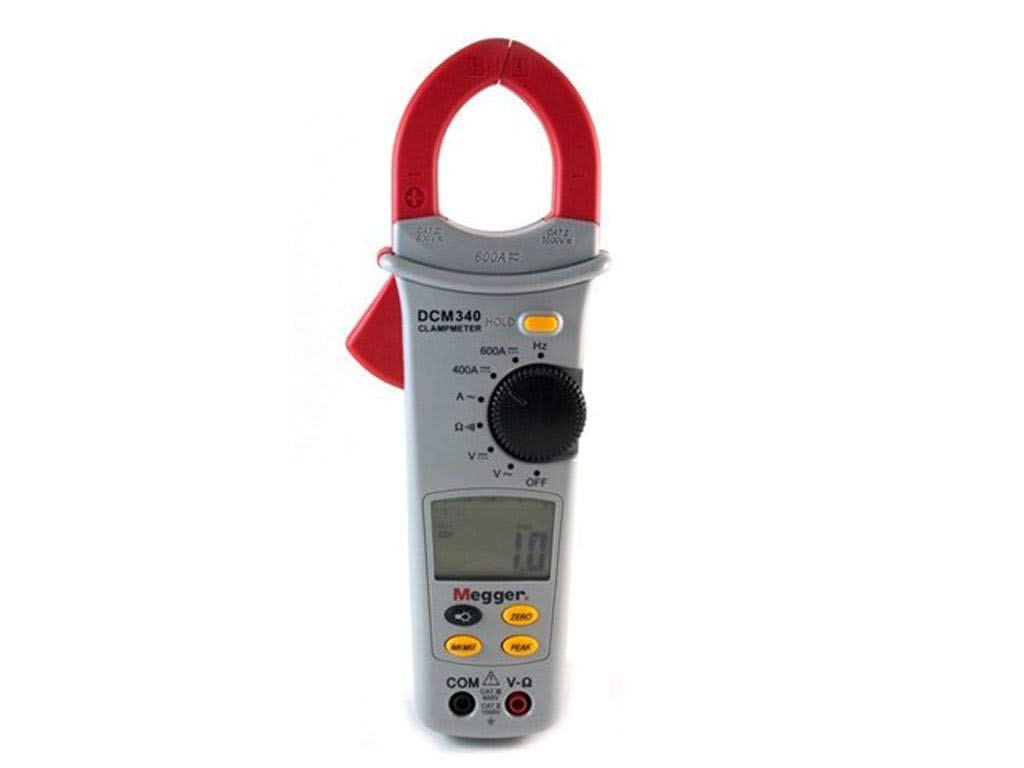 Megger DCM340 Digital AC/DC Clamp Meter 600A 600V 35mm Jaw