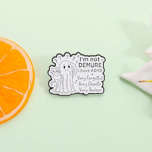 Image of Cute Enamel Pins Cartoon Lapel Pin Brooch Badge for Backpack Jackets Funny Tiger Pins for Gift Anime Enamel Pin for Clothing Hat Decoration