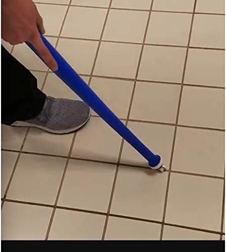 Grout Sealer Applicator, 33 inch Plastic Wand with Rolling Application Wheel