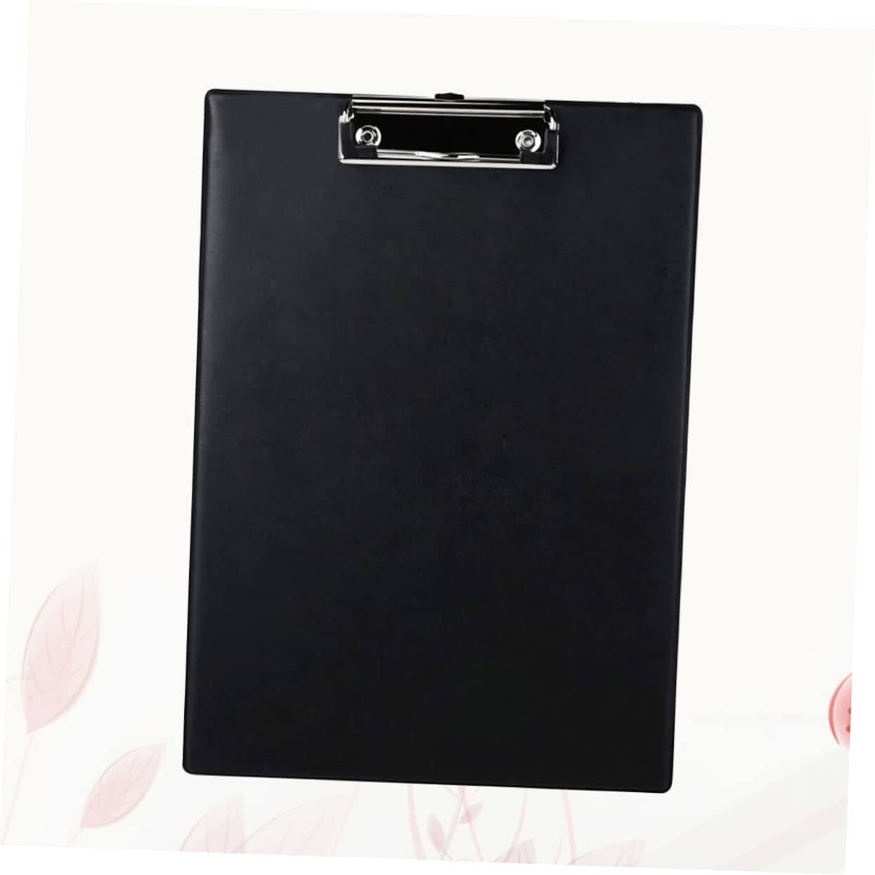 Tablette D'écriture A4 à Pinces, Lot de 2 en Plastique Noir