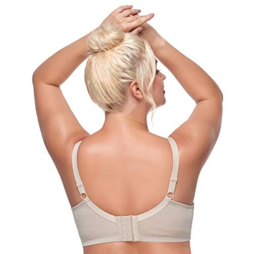 Hsia Minimizer Bra For Women Full Coverage Lace Plus Size Compression Bra Unlined Bras With Underwire 34C #TOP2