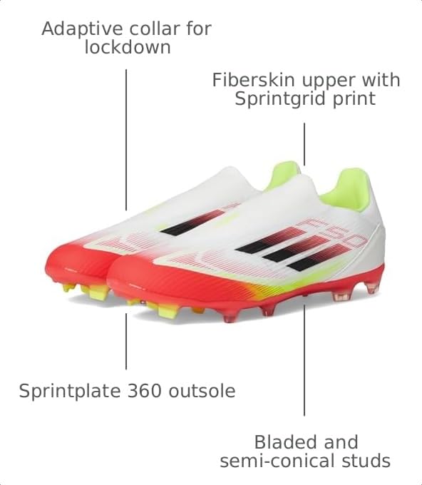 Image of Adidas Unisex-Adult F50 League Football Boots Firm Ground