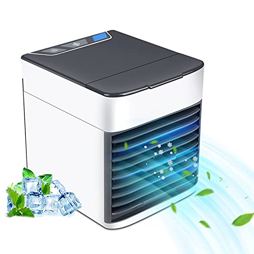 冷風機 冷風扇 2021年最新版 卓上冷風機 スポットクーラー 扇風機 卓上 小型 USB 卓上クーラー スポットエアコン 7色ライト付き 送風 加湿 冷却 空気清浄 ミスト機能 風量3段階 氷いれ可能 ミニクーラー ポータブルエアコン 省エネ 軽量 450ML大容量 上下角度調整 ミニエアコンファン ファン 卓上冷風扇 コンパクト 熱中症と暑さ対策グッズ オフィス 寝室 車中泊 寝室 自宅用 日本語説明書 (ホワイト) 冷風機 冷風扇 2021年最新版 卓上冷風機 スポットクーラー 扇風機 卓上 小型 USB 卓上クーラー スポットエアコン 7色ライト付き 送風 加湿 冷却 空気清浄 ミスト機能 風量3段階 氷いれ可能 ミニクーラー ポータブルエアコン 省エネ 軽量 450ML大容量 上下角度調整 ミニエアコンファン ファン 卓上冷風扇 コンパクト 熱中症と暑さ対策グッズ オフィス 寝室 車中泊 寝室 自宅用 日本語説明書 (ホワイト)