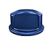 Rubbermaid Commercial Heavy-Duty BRUTE Dome Swing Top Door Lid for 44 Gallon Waste/Utility Containers, Plastic, Green (1834838)