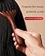 KGDUYC 2 Stück Kopf-Meridian-Massagekamm, Gua Sha Kopfhautkamm, Multifunktions-Körpermassagegerät, Meridian-Massagegerät, für Kopfpflege, Entspannung
