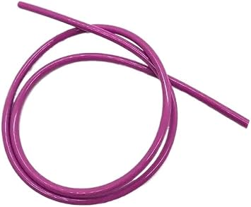 Petrol Hose Fuel Line for Motorcycle Accessories, Hose Gas Oil Pipe, High Temperature Resistant Rubber Soft Tube 1 MeterPurple