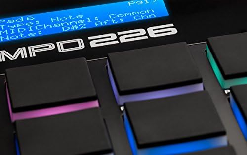 AKAI Professional MPD226 - USB MIDI Controller with 16 RBG MPC Pads, Fully-Assignable Production-Ready Controls & Production Software Package Included