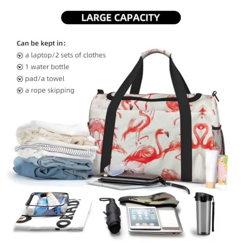 Bolsa de viaje plegable e impermeable con gran capacidad de carga 6