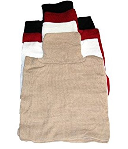 Knit Dickeys Sport Set of 4 (Navy, Burgundy, Brown and Ivory)
