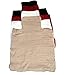 Knit Dickeys Sport Set of 4 (Navy, Burgundy, Brown and Ivory)