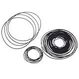MMLFX 50pcs Universal 40-135 mm Mix Kassettenklebemaschine Gürtel Neues Sortion-Gürtel for Rekorder Walkman DVD Fahrt