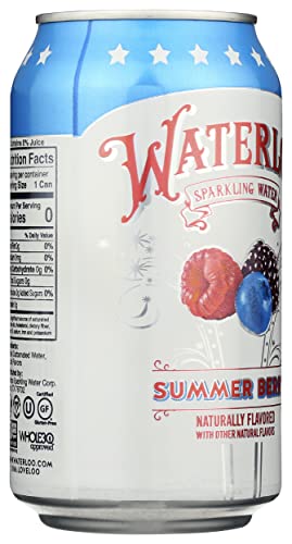 Image of Waterloo Sparkling Water Waterloo Mixed Berry Sparkling Water, 12 Fl Oz