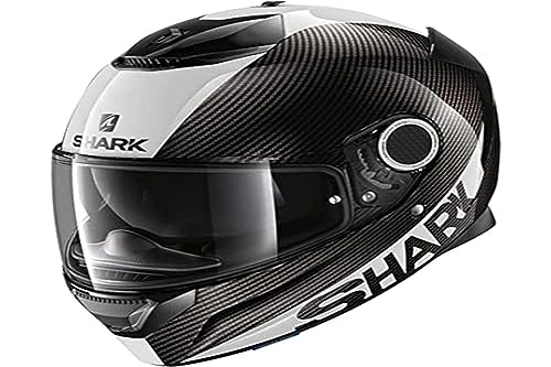 Casque moto Shark Nc Homme Noir Blanc en taille XL
