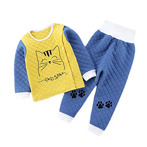 XM-Amigo Ensemble de sous-vêtements Thermiques pour bébé garçon et Enfant - Haut et Bas pour bébé garçon Longs Culottes sous-vêtements Thermiques et Pyjama.55 Cover