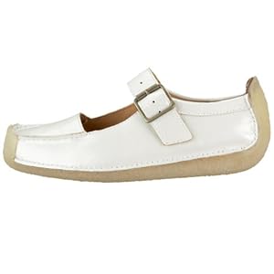 Clarks Originals Natalie Bar 2032 Women's Loafers, White